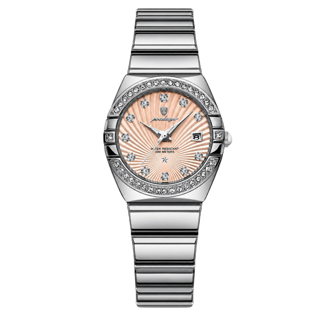 Poedagar Round Luxury Quartz Watch