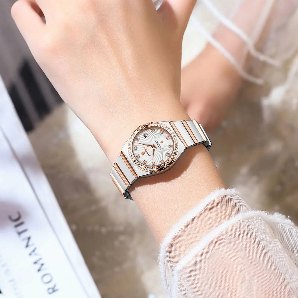 Poedagar Round Luxury Quartz Watch