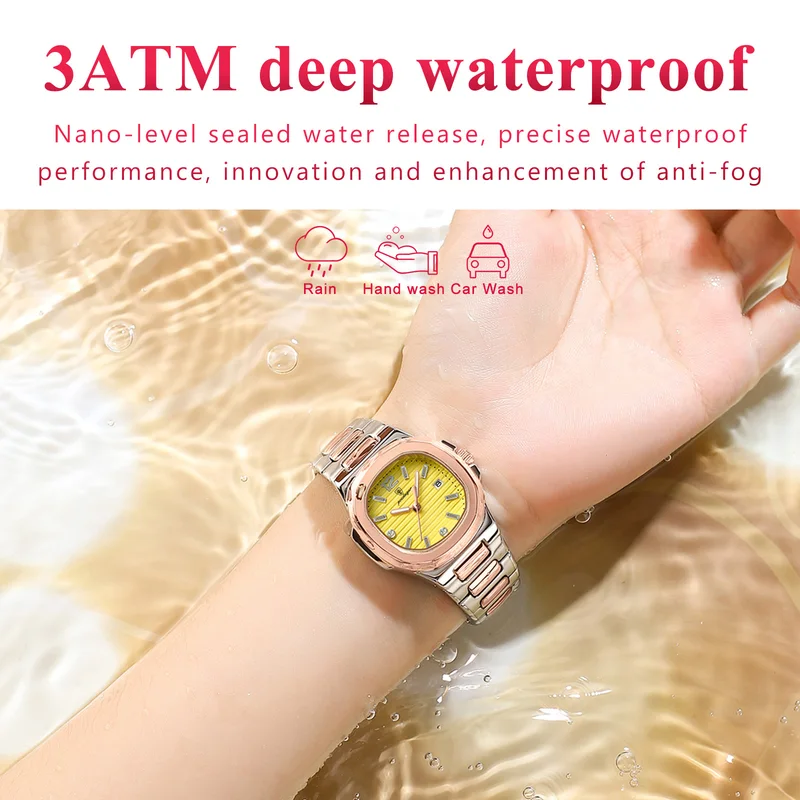 Poedagar Square Classic Women Watch
