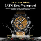 Poedagar Men's Signature Chronograph Sport Watch