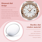 Poedagar Round Luxury Quartz Watch