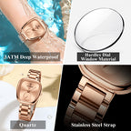 Poedagar Women's 34mm Steel Luxury Watch