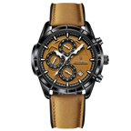 Poedagar Men's Signature Chronograph Sport Watch