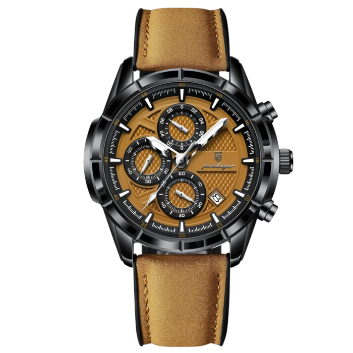 Poedagar Men's Signature Chronograph Sport Watch
