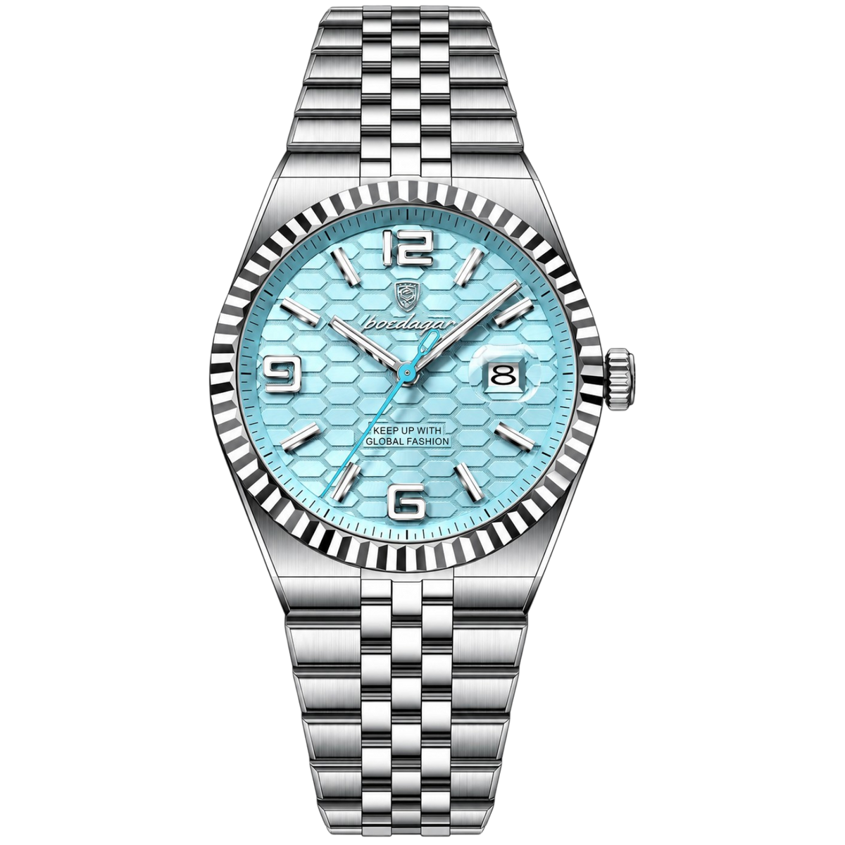 Poedagar High Quality Stainless Steel Women Watch Waterproof Luminous
