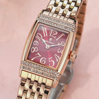Poedagar Women Watch Rose Gold Stainless Steel Waterproof