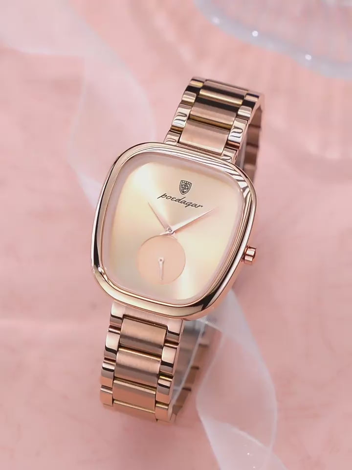Poedagar Women's 34mm Steel Luxury Watch