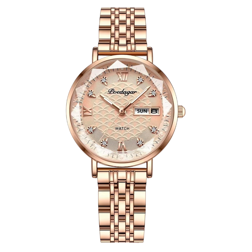 Poedagar Diamond Quartz Watch