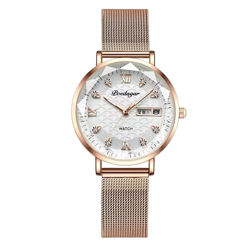 Poedagar Diamond Quartz Watch